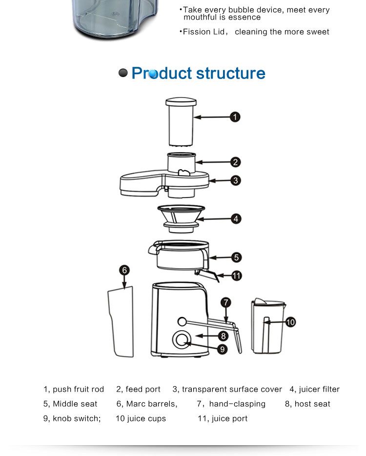 Discount SKG ELECTRIC KITCHEN JUICER JUICE MAKER EXTRACTOR MACHINE